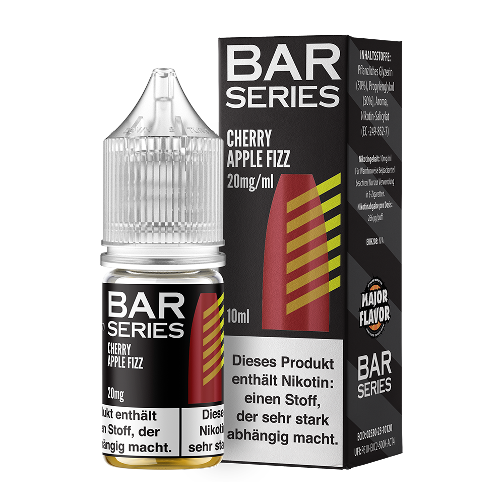 Liquid Cherry Apple Fizz - Bar Series Nikotinsalz 20mg Liquid Cherry Apple Fizz - Bar Series Nikotinsalz 20mg