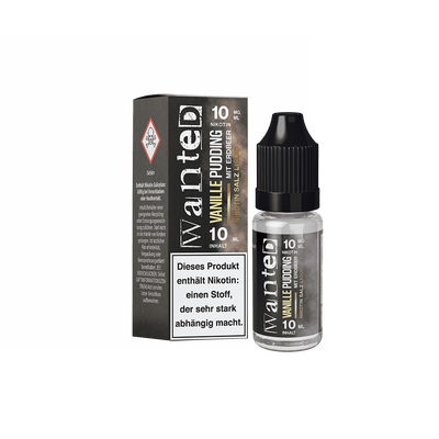 Liquid Vanillepudding mit Erdbeer - Wanted Overdosed Nikotinsalz