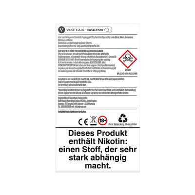 2x Vuse Pod Peppermint Ice 0mg