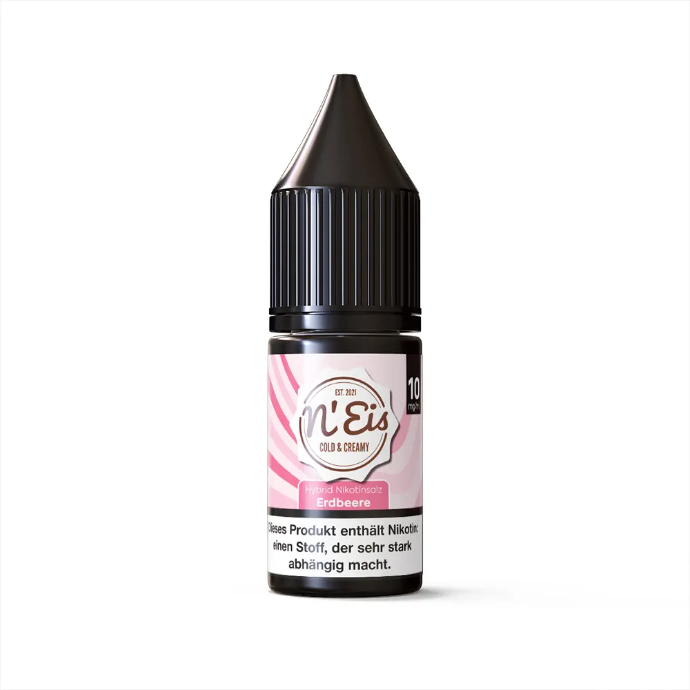 Liquid Erdbeere - nEis Nikotinsalz 10mg 