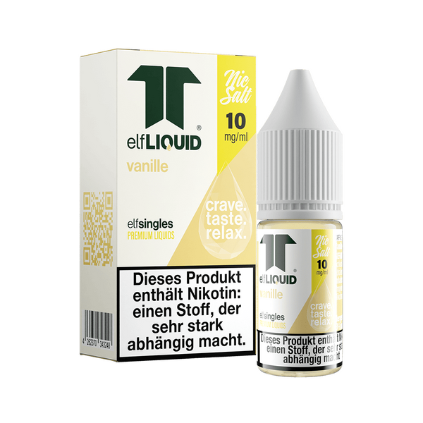 Elf-Liquid - Vanille - Nikotinsalz Liquid 10mg