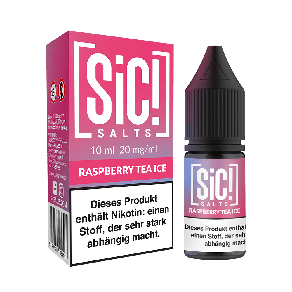Liquid Raspberry Tea Ice - SIC Nikotinsalz 20mg