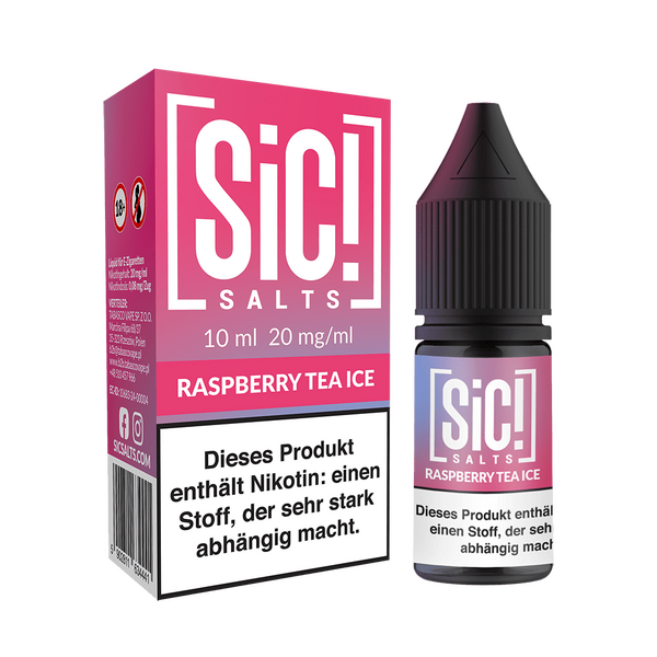 Liquid Raspberry Tea Ice - SIC Nikotinsalz 20mg Liquid Raspberry Tea Ice - SIC Nikotinsalz 20mg