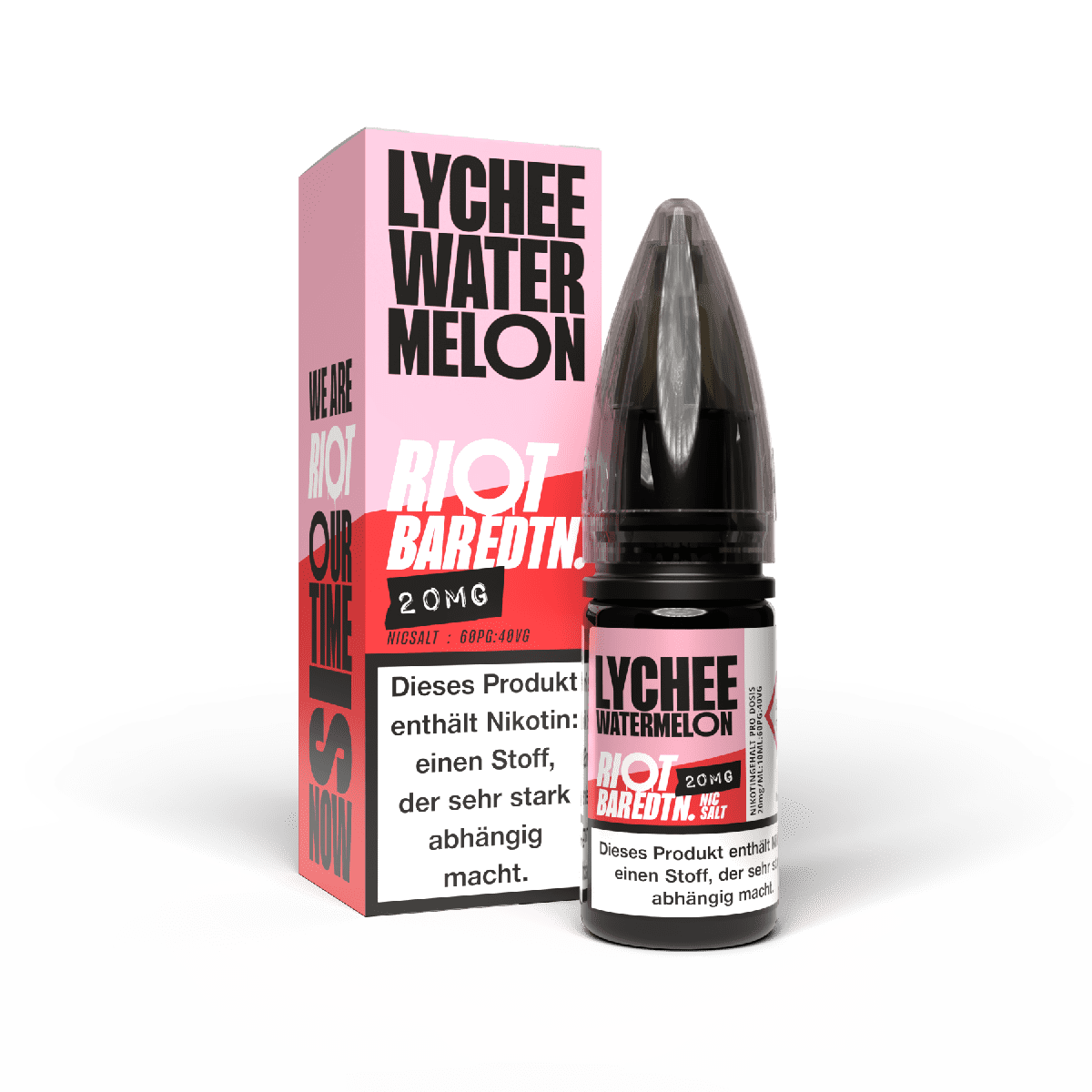 Liquid Lychee Watermelon - RIOT BAR EDTN Nikotinsalz 20mg Liquid Lychee Watermelon - RIOT BAR EDTN Nikotinsalz 20mg