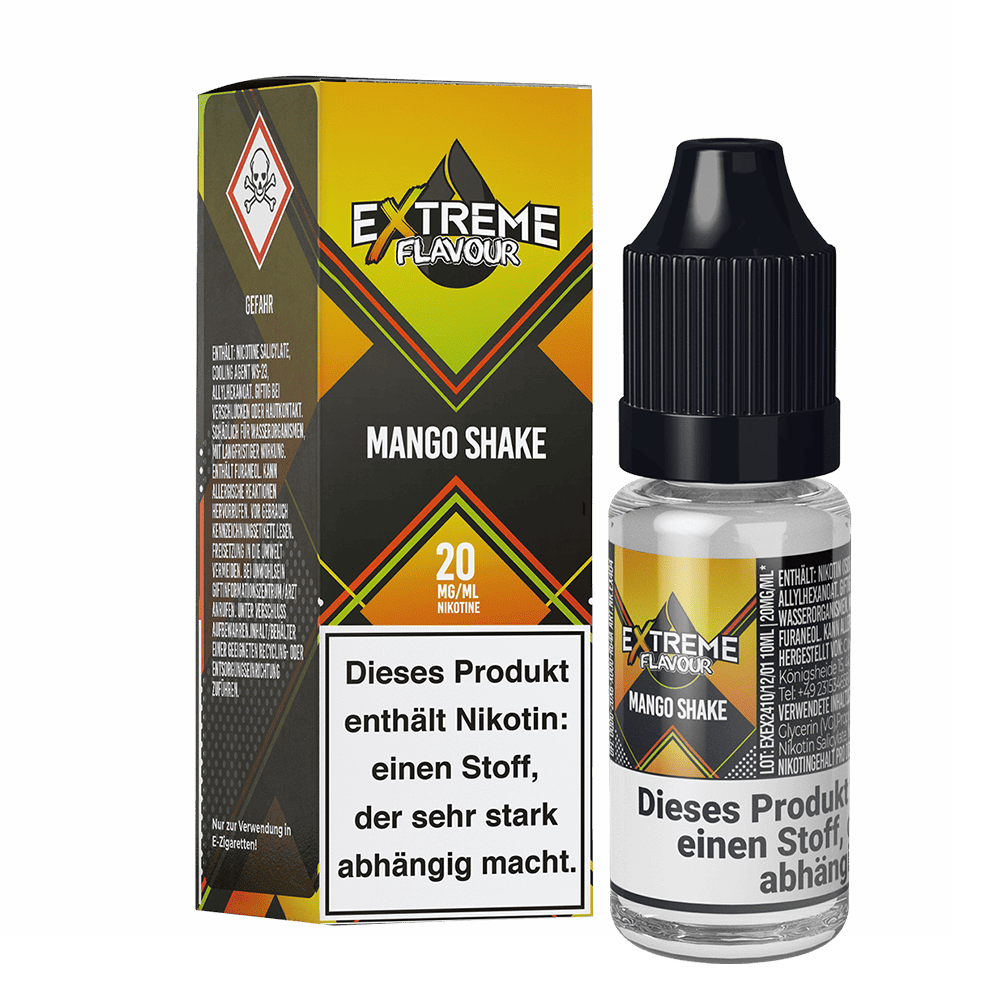 Liquid Mango Shake - Extreme Flavour Hybrid Nicsalt 20mg Liquid Mango Shake - Extreme Flavour Hybrid Nicsalt 20mg