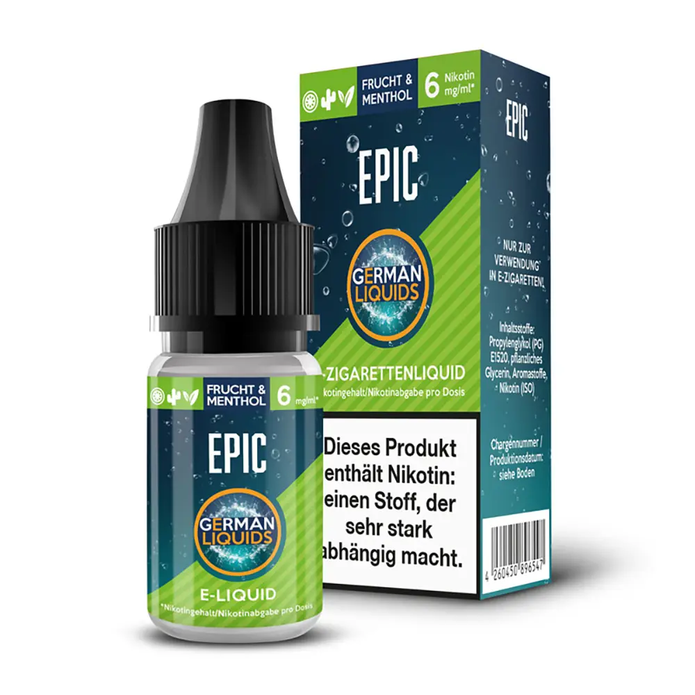 Liquid Epic 6mg - German Liquids