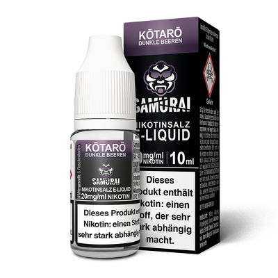 Liquid Kotaro Dunkle Beeren - Samurai Nikotinsalz 20mg