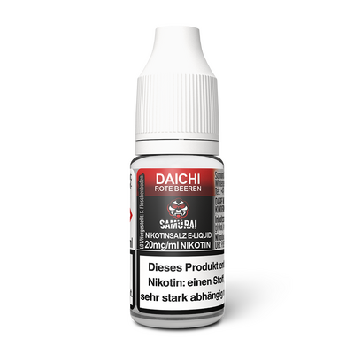 Liquid Daichi Rote Beeren - Samurai Nikotinsalz 20mg