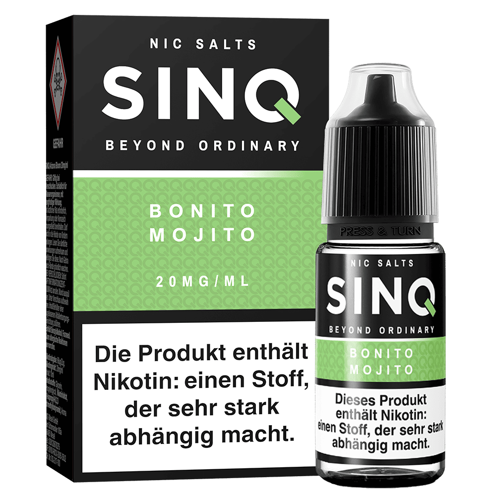 SINQ Nikotinsalz - Bonito Mojito - 10ml Liquid 20mg  C