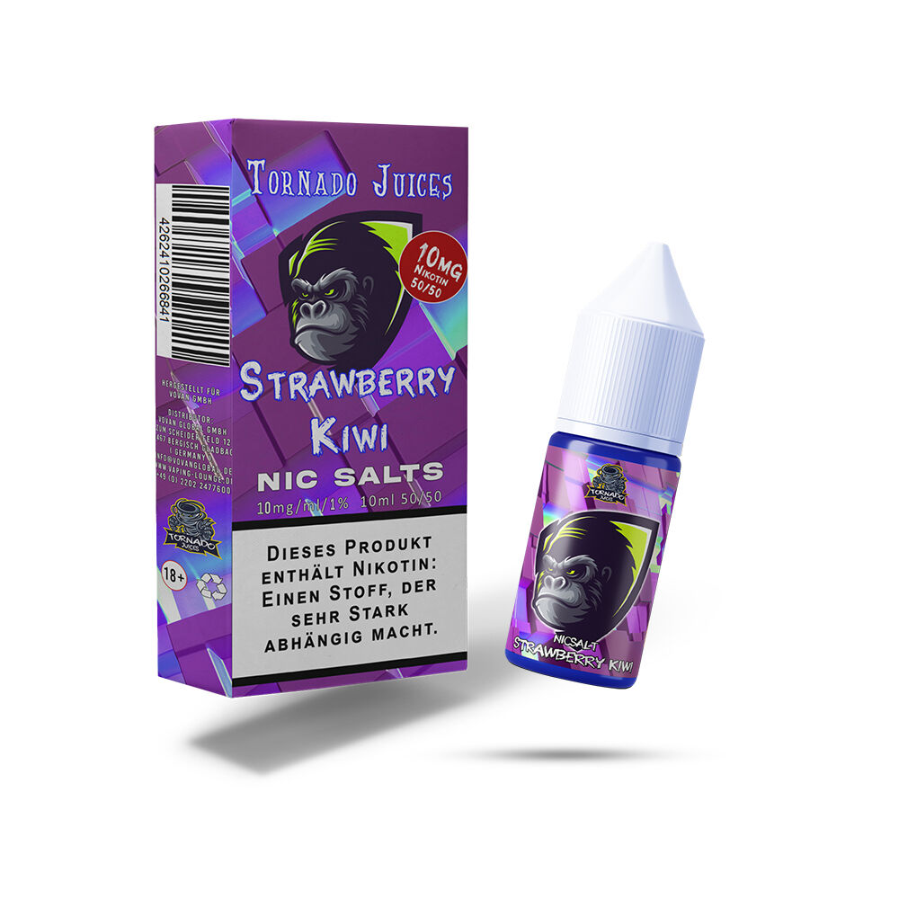 Liquid Strawberry Kiwi - Tornado Juices Nikotinsalz