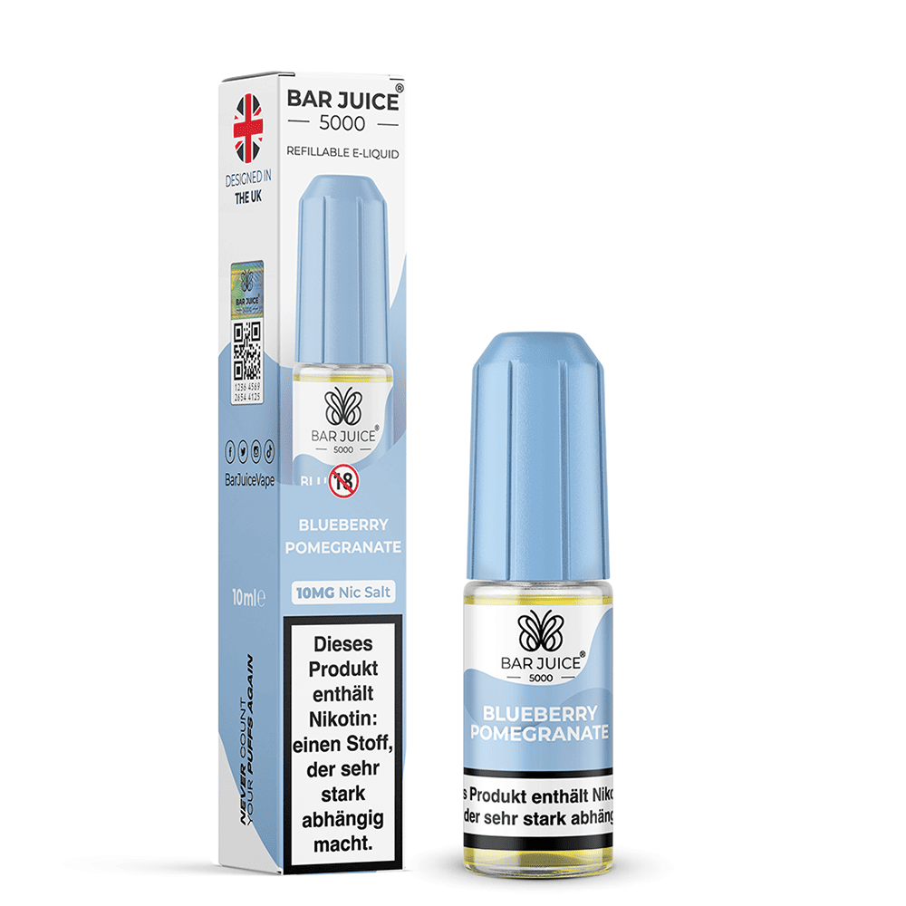 Bar Juice Nikotinsalz Blueberry Pomegranate Liquid