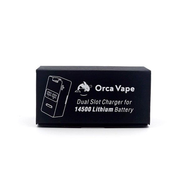 Orca Vape Ladegerät 2-Schacht 10A Orca Vape Ladegerät 2-Schacht 10A