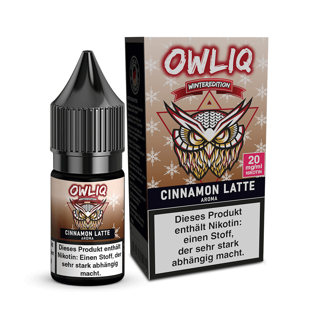 OWLIQ Nikotinsalz Weihnachtsedition - Cinnamon Latte - 20mg
