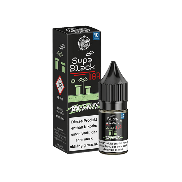 187 Strassenbande Nikotinsalz - Supa Black - 10ml Liquid 10mg