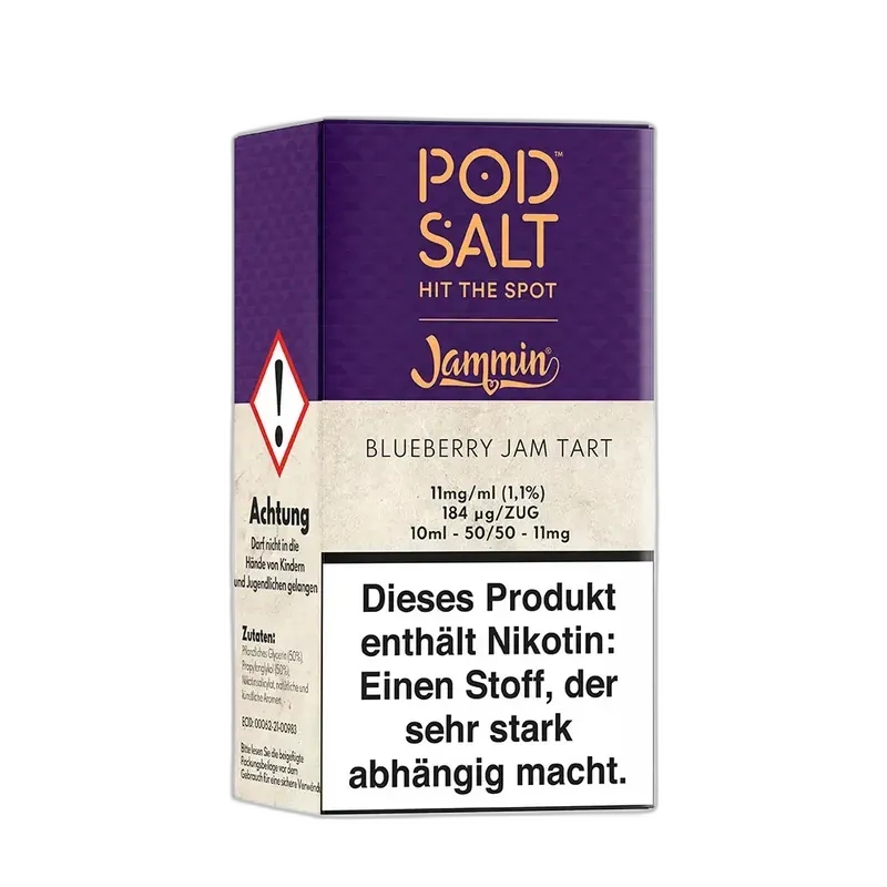 Liquid Blueberry Jam Tart - Pod Salt Fusion Nikotinsalz 11mg Liquid Blueberry Jam Tart - Pod Salt Fusion Nikotinsalz 11mg
