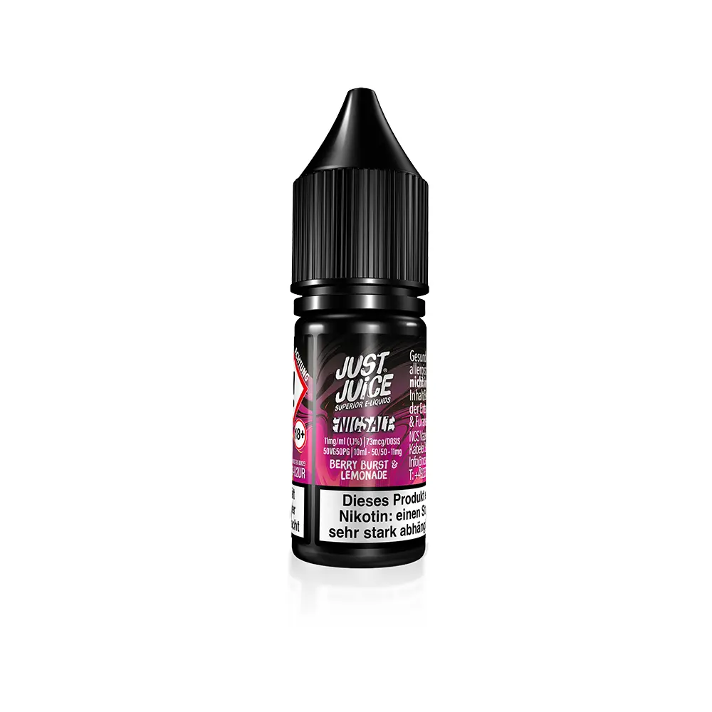 Just Juice - Fusion Berry Burst Lemonade - 10ml Nikotinsalz 11mg