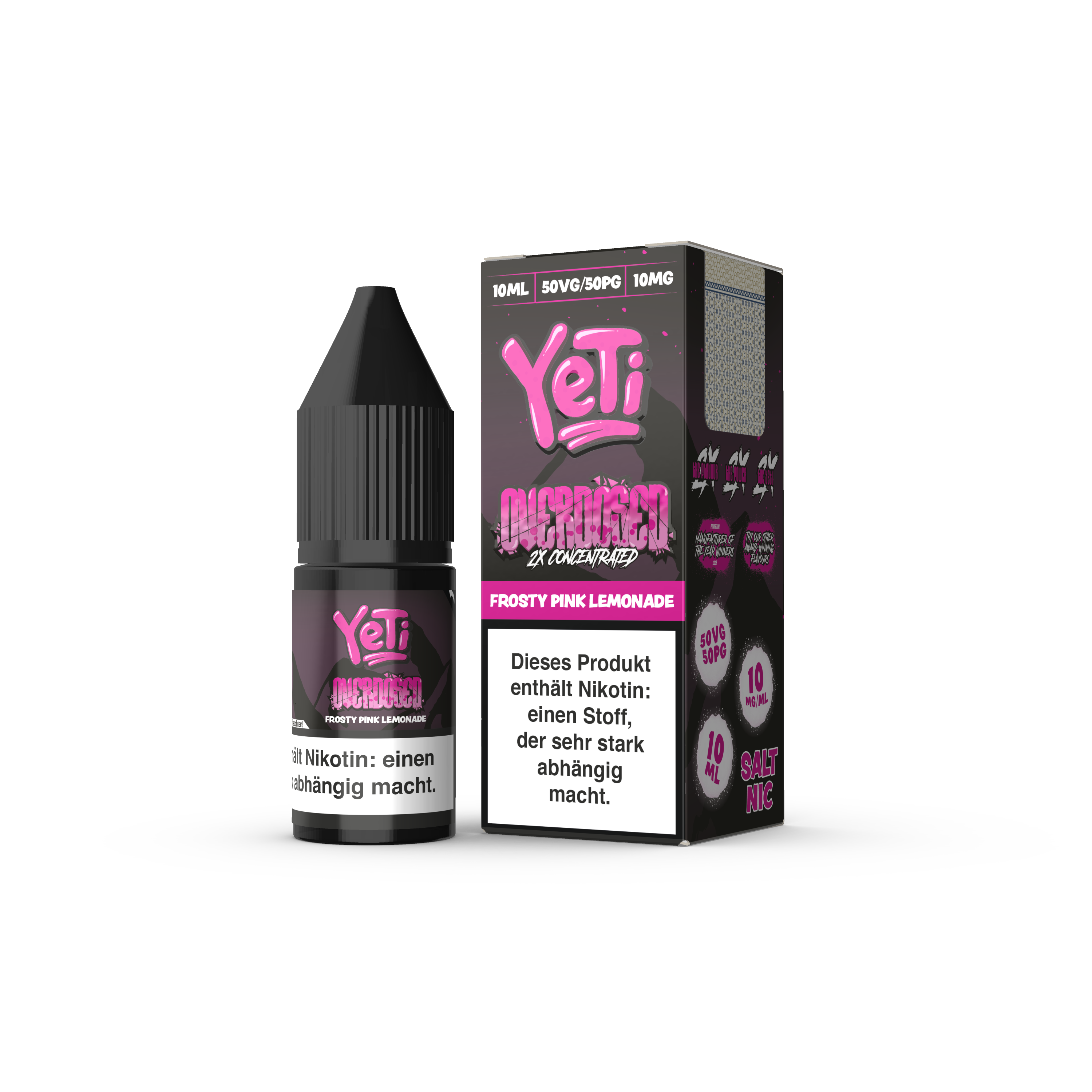 Liquid Frosty Pink - Yeti Overdosed Nikotinsalz 10mg