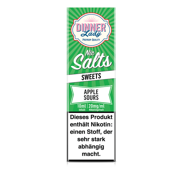 Liquid Apple Sours - Dinner Lady Nikotinsalz 20mg