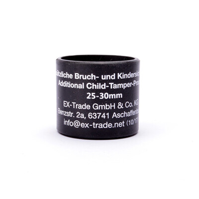 25-30mm zus. Bruch- und Kindersicherungsbänder 25-30mm