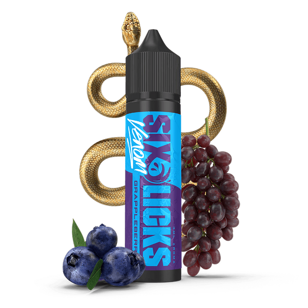 Six Licks Venom Longfill - Grappleberry - 4ml in 60ml Flasche