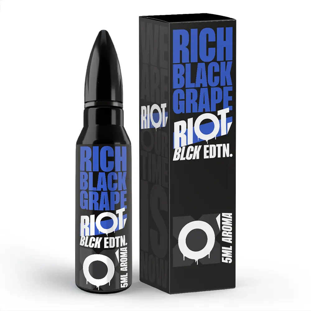 Aroma Rich Black Grape - RIOT BLCK EDTN Aroma Rich Black Grape - RIOT BLCK EDTN