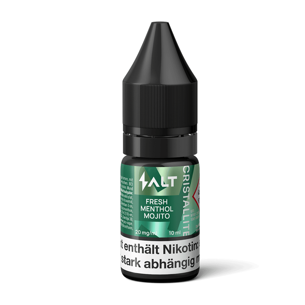 SALT Cristallite Nikotinsalz - Fresh Menthol Moijto - 10ml Liquid 20mg  C