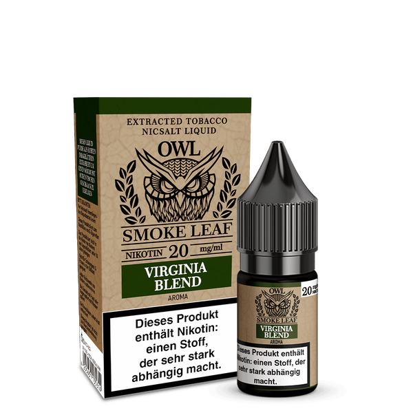 OWL Smoke Leaf Nikotinsalz - Virginia Blend Tobacco - 20mg