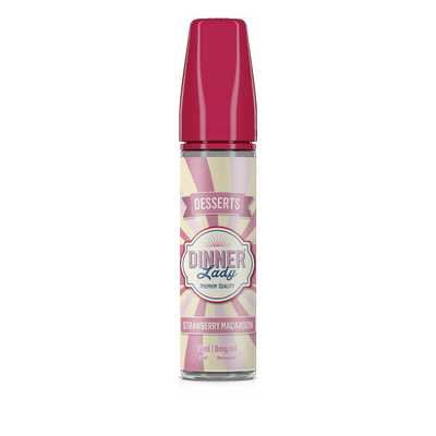 Dinner Lady Aroma Longfill - Strawberry Macaroon - 14ml in 60ml Flasche C Dinner Lady Aroma Longfill - Strawberry Macaroon - 14ml in 60ml Flasche C