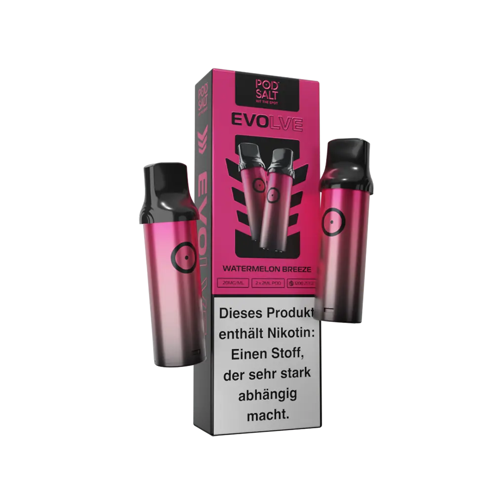 Pod Salt Evolve Pod - Watermelon Breeze - 20mg Nikotinsalz Pod Salt Evolve Pod - Watermelon Breeze - 20mg Nikotinsalz