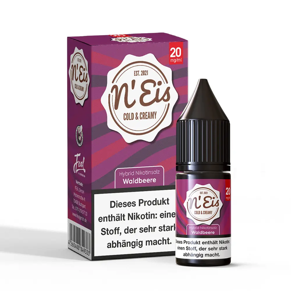 Liquid Waldbeeren - nEis Nikotinsalz