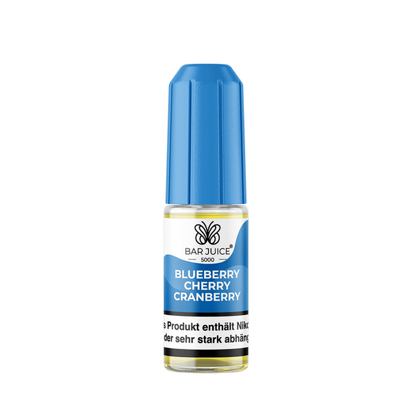 Bar Juice 5000 Nikotinsalz - Blueberry Cherry Cranberry - Liquid 10mg 10ml