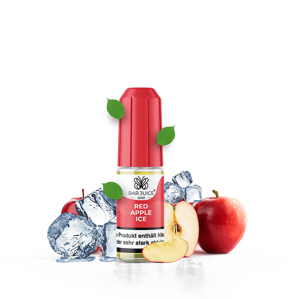 Bar Juice 5000 Nikotinsalz - Red Apple Ice - Liquid 10mg 10ml  C