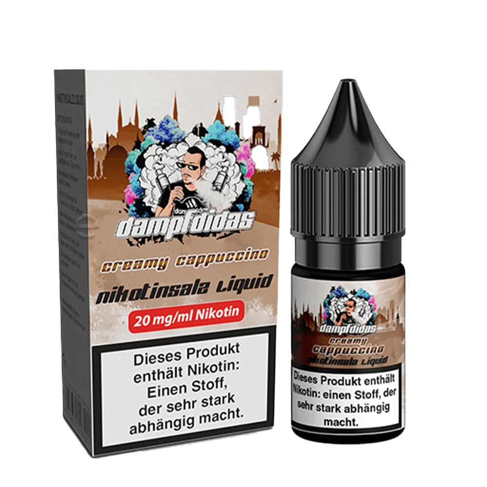 Liquid Creamy Cappuccino - Dampfdidas Nikotinsalz 10mg