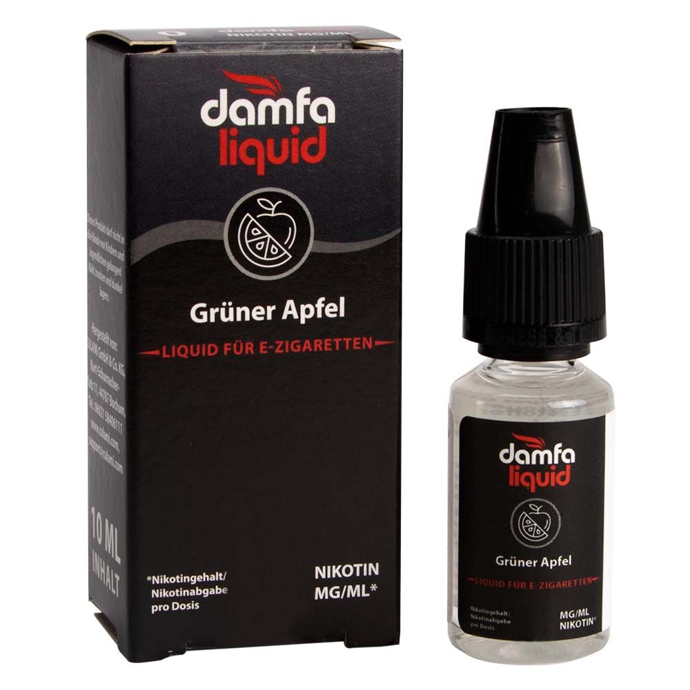 damfaliquid Liquid - Grüner Apfel V2 - 3mg