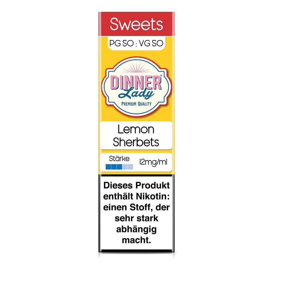 Liquid Lemon Sherbets - Dinner Lady 12mg