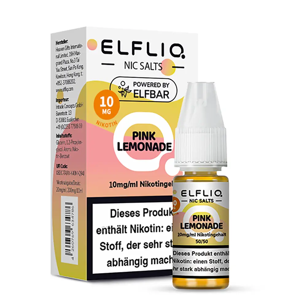Liquid Pink Lemonade - Elfliq Nikotinsalz 10mg Liquid Pink Lemonade - Elfliq Nikotinsalz 10mg