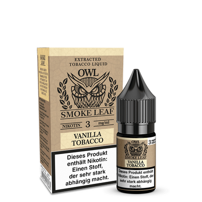 OWL Smoke Leaf Vanilla Tobacco Liquid 3mg