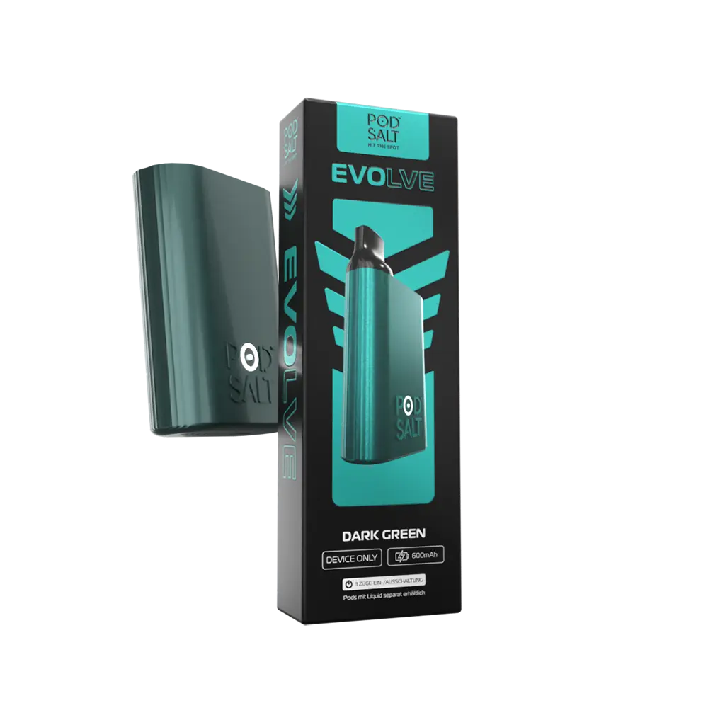 Pod Salt Evolve Box Dark Green Pod Salt Evolve Box Dark Green