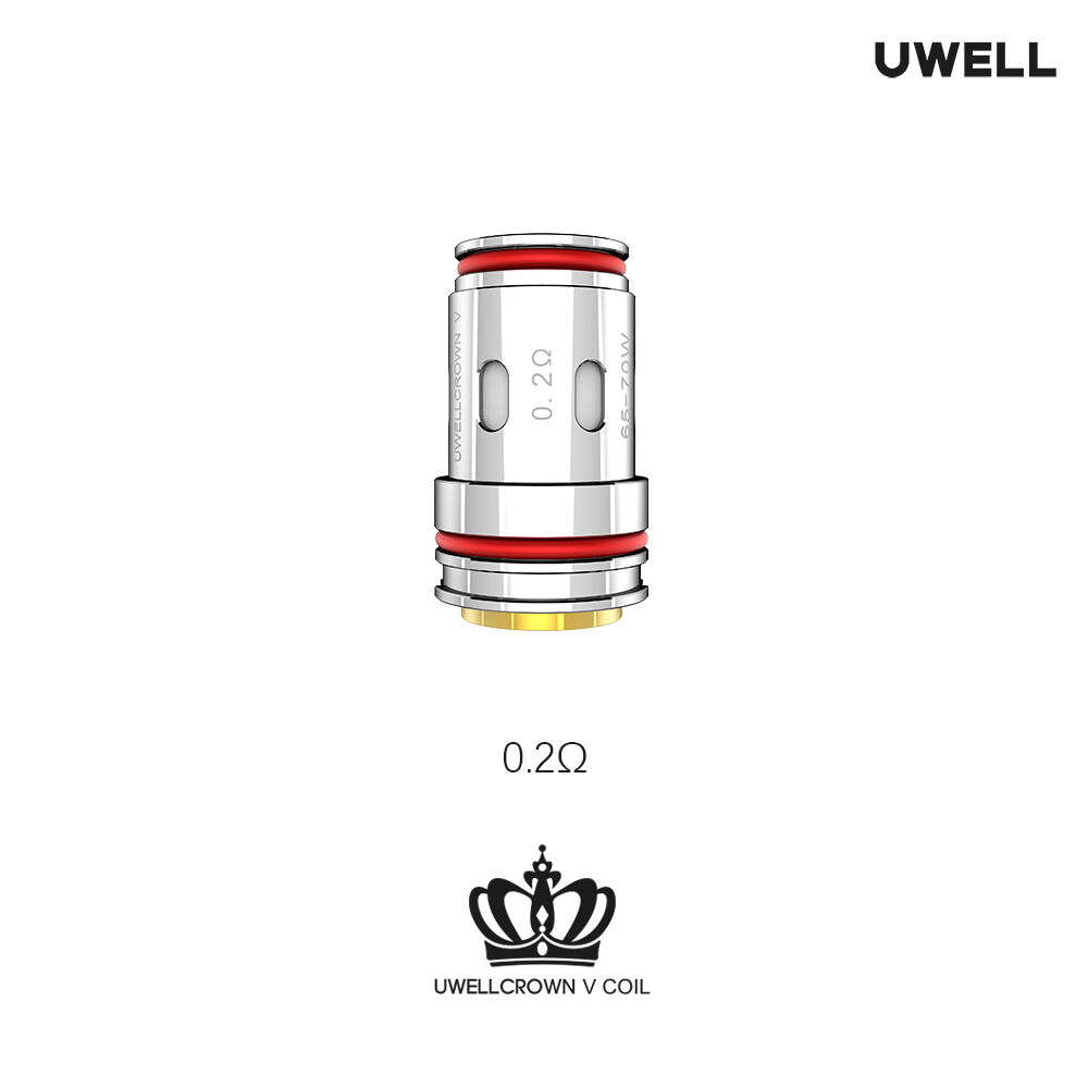 Uwell Crown V 5 Verdampferkopf 0,2 Ohm Uwell Crown V 5 Verdampferkopf 0,2 Ohm