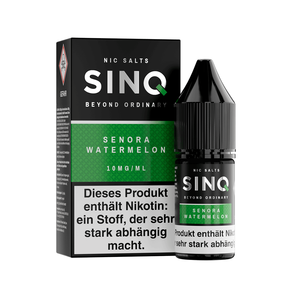 SINQ Nikotinsalz - Sonora Watermelon - 10ml Liquid 10mg  C