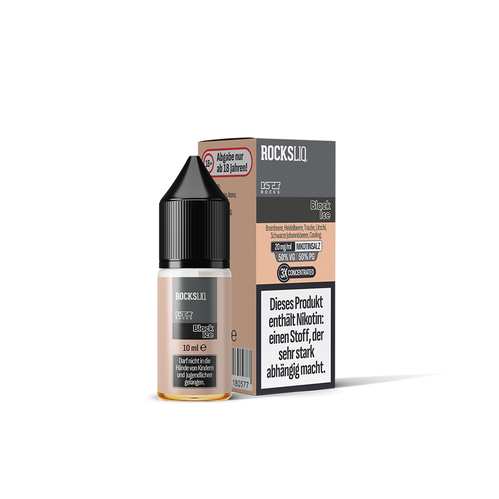 Liquid Black Ice - KTS Rocksliq Nikotinsalz 20mg