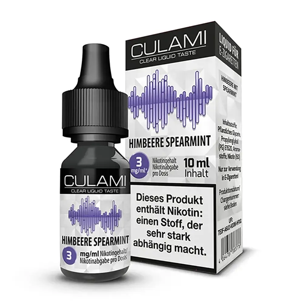 Liquid Himbeere Spearmint - Culami 3mg