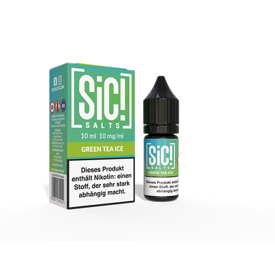 SIC Nikotinsalz - Green Tea Ice -10ml Liquid 10mg SIC Nikotinsalz Green Tea Ice 10ml Liquid 10mg