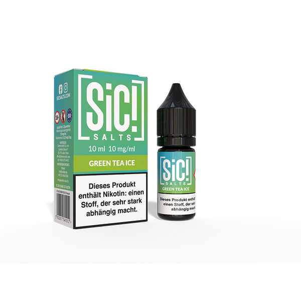 SIC Nikotinsalz Green Tea Ice 10ml Liquid 10mg