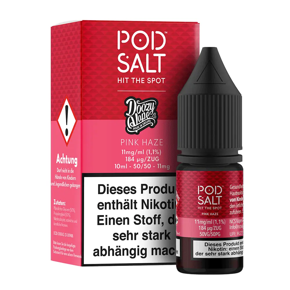 Liquid Pink Haze - Pod Salt Fusion Nikotinsalz Liquid Pink Haze - Pod Salt Fusion Nikotinsalz