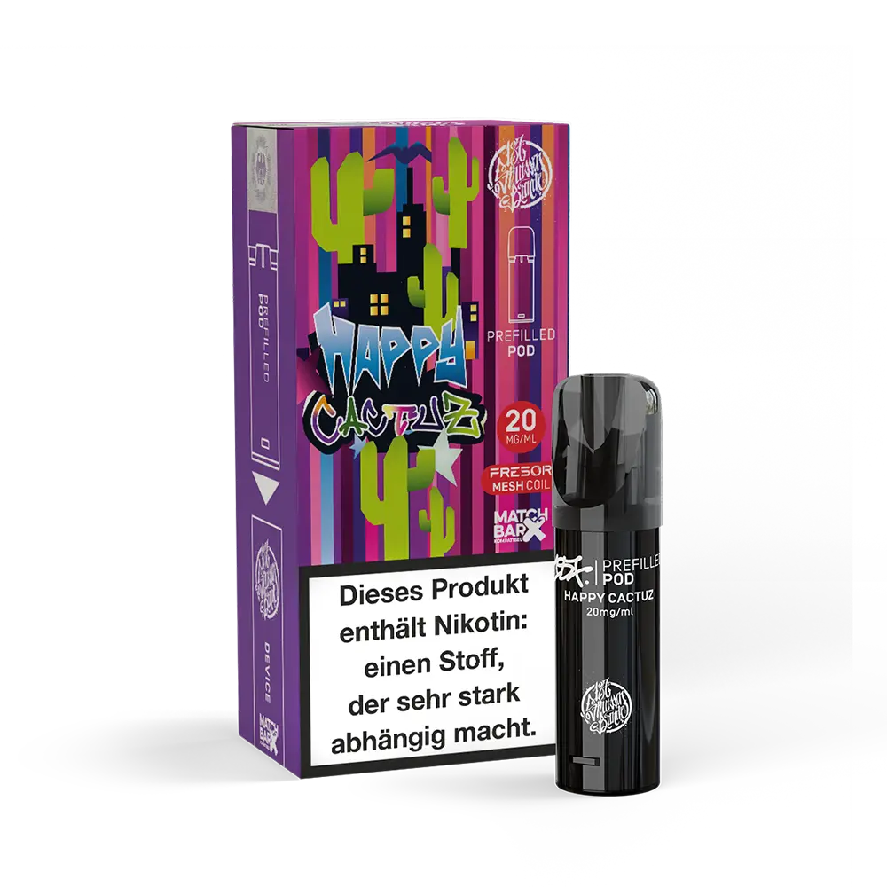 187 Strassenbande - Happy Cactuz - E-Shisha Pod 20mg Nikotinsalz