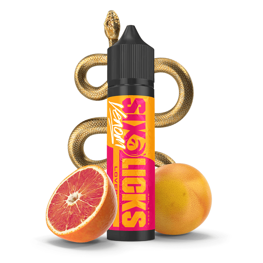 Six Licks Venom Longfill - Love Bite - 4ml in 60ml Flasche