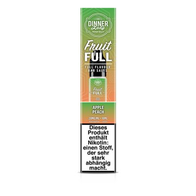 Liquid Apple Peach - Dinner Lady Fruit Full Nikotinsalz 20mg Liquid Apple Peach - Dinner Lady Fruit Full Nikotinsalz 20mg