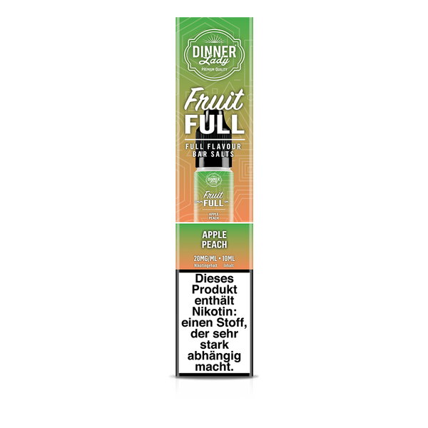 Liquid Apple Peach - Dinner Lady Fruit Full Nikotinsalz 20mg Liquid Apple Peach - Dinner Lady Fruit Full Nikotinsalz 20mg