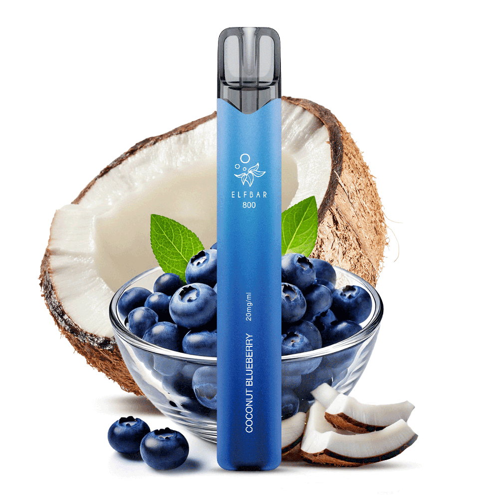 Elfbar 800 Einweg E-Zigarette Coconut Blueberry 20mg